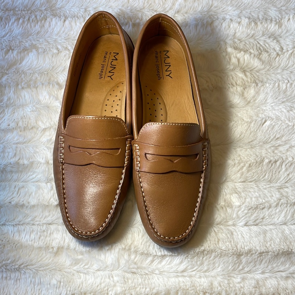 Marc Joseph Leather Loafers Flats